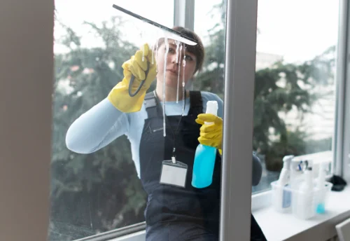Nettoyage de vitres intérieures et extérieures à Cepoy